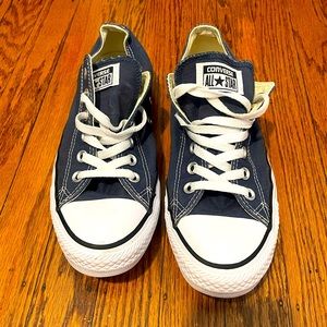 Navy blue Converse low top